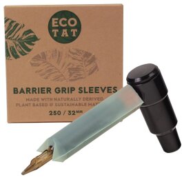 View of the ECOTAT grip sleeve diameter 32mm on a pen...