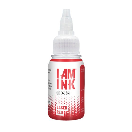 I AM INK® Laser Red True Pigments 1oz