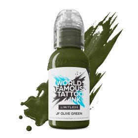 World Famous Limitless Tattoo Ink - JF Olive Green 1oz -...