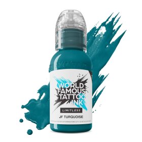 World Famous Limitless Tattoo Farbe - JF Turquoise 30ml -...