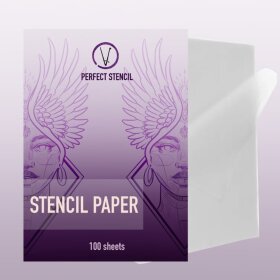 Perfect Stencil Printer Ink  4 x 2,37oz + 100 sheet Stencil Paper