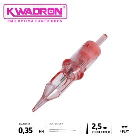 Kwadron PMU Optima Needle Cartridges 35/4 FLPT - Point...