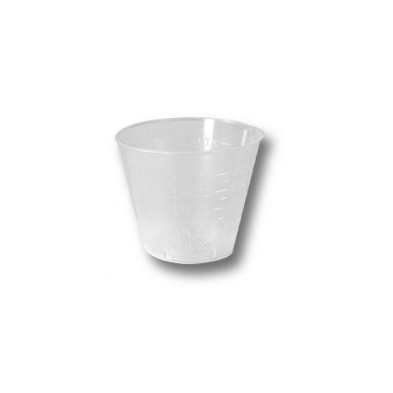 100 Plastic Cups - 1 oz