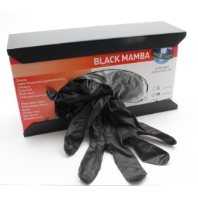Glove box holder metal - black