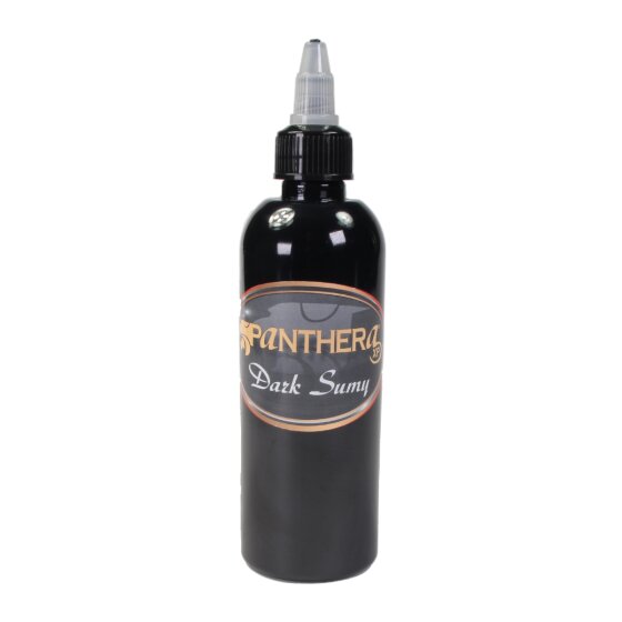 View bottle of Panthera Ink Dark Sumi EU compliant 150ml