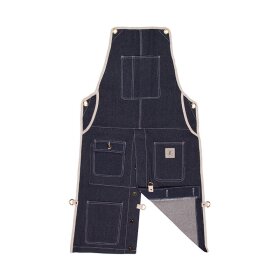 Knife & Flag Schürze mit Beinteilung Jeans