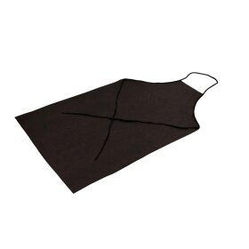 Unigloves PE disposable apron in black individually -...
