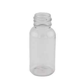 Transparent, clear empty bottles 1oz without cap...