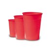 100 Plastic cups - Red (6oz)