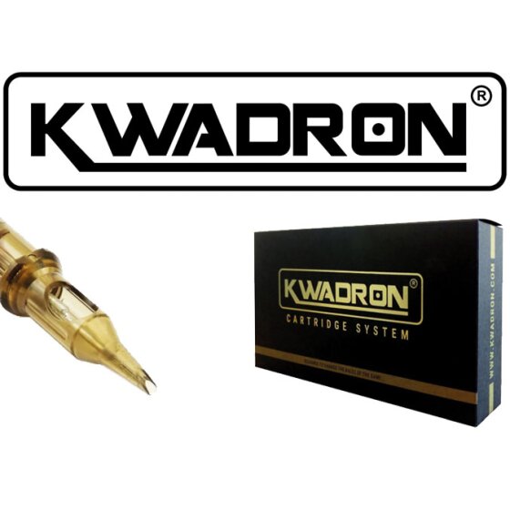Kwadron - Needle Cartridge Round Shader Long Taper .10 3 Round Shader