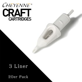 Cheyenne Craft Cartridge 3 Liner 20pcs Box