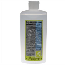 Poly-Alcohol Hände Antisepticum 500 ml Flasche