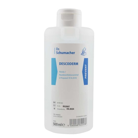 Descoderm - Haut- und Händedesinfektionsmittel - 500 ml