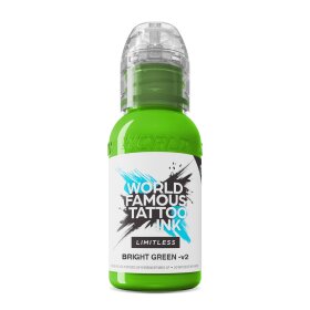 World Famous Limitless Tattoo Farbe - Bright Green V2...