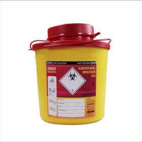 SafeBox 1,5 liter - sharps diposal container