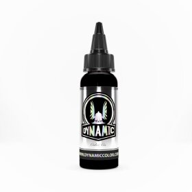 black tribal - viking ink by Dynamic bottle front view