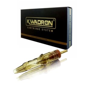 View of Kwadron needle Cartridge Magnum Long Taper with...